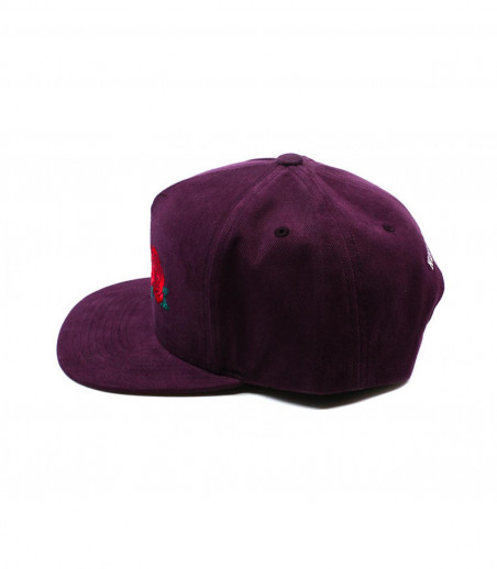 Huf Burgundy snapback Huf roze